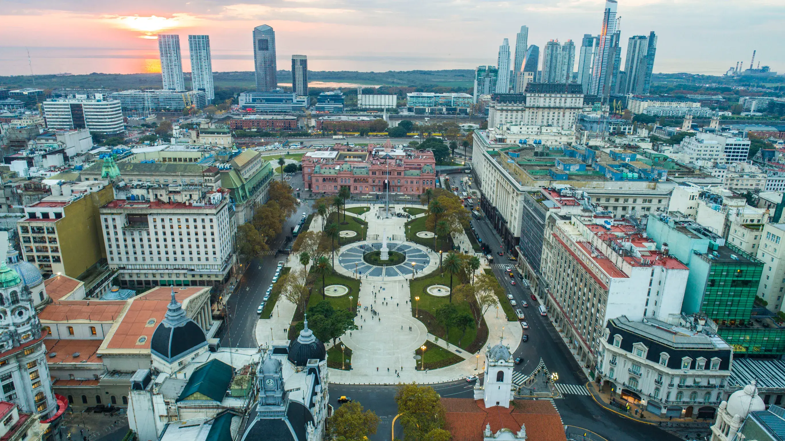 Plaza de Mayo em Buenos Aires